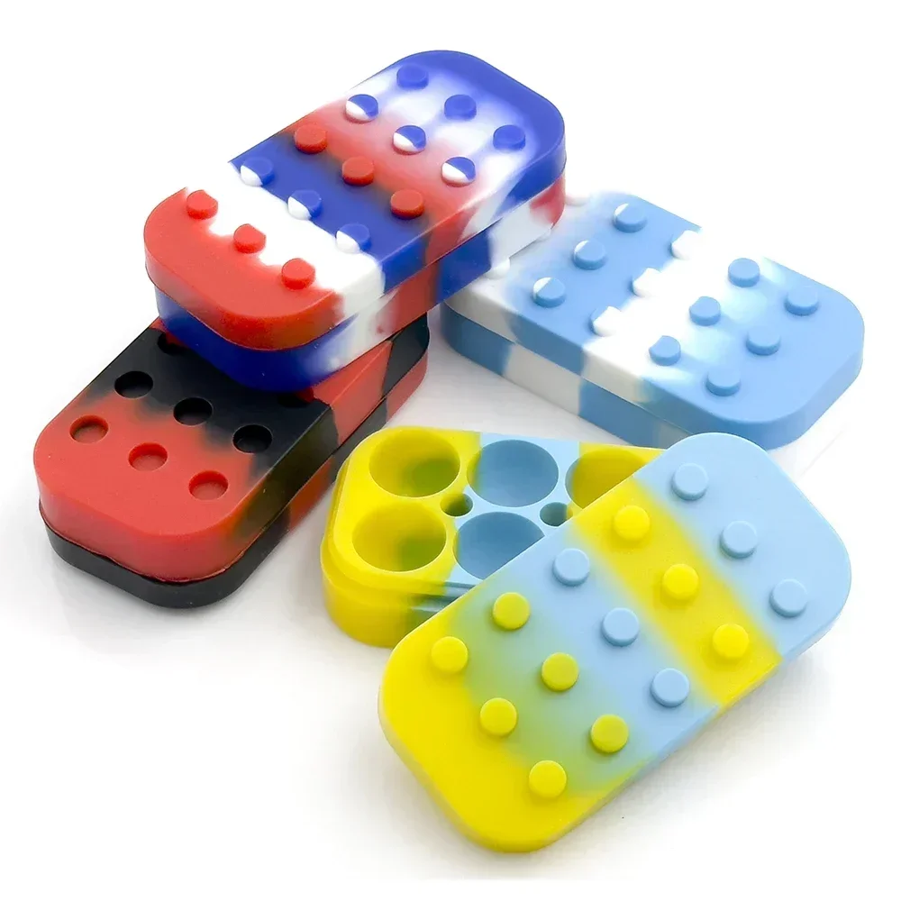Food Storage Essentials - Antihaft-Silikon wachs box 6-Loch 34ml ätherische
