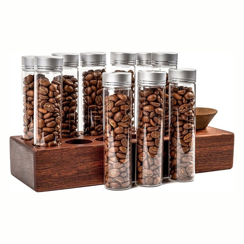 Food Storage Youtube - B14C Einzeldosis-Kaffeebohnen-Aufbewahrungsröhren Kaffeebohnen-Vorratsbehälter