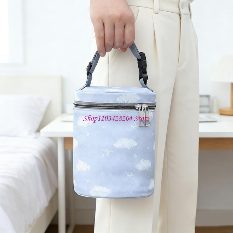 Food Storage For Baby - Isolierte Flaschenhalterhülle mit Cartoon-Druck für Kleinkinder.