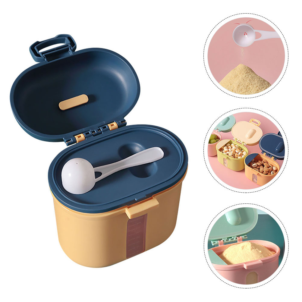 Food Storage For Baby - 1Set Tragbare Milchpulverbox, Spender für Babynahrung,