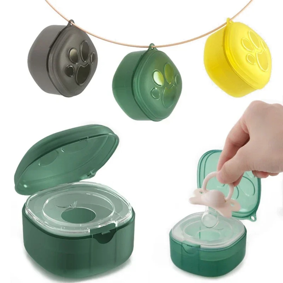 Food Storage For Baby - Food Grade Silikon Schnuller Box Baby