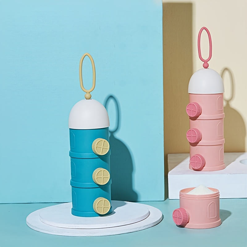 Food Storage Essentials - Tragbare Milchpulver-Aufbewahrungsbox für Kinder, süßes Design,