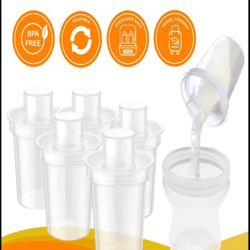 Food Storage For Baby - 6PPC 80ML Baby-Milchpulver-Spender Tragbare Baby-Nahrungsaufbewahrungsbox Baby-Spender