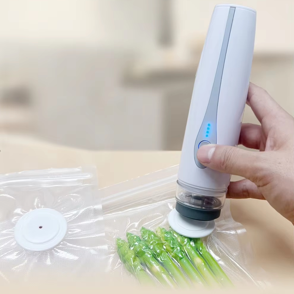 Food Storage Home - Automatische Mini-Vakuumiermaschine Haushalts-Kunststoff-Lebensmittel-Snack-Aufbewahrung Elektrisches Haushaltsgerät