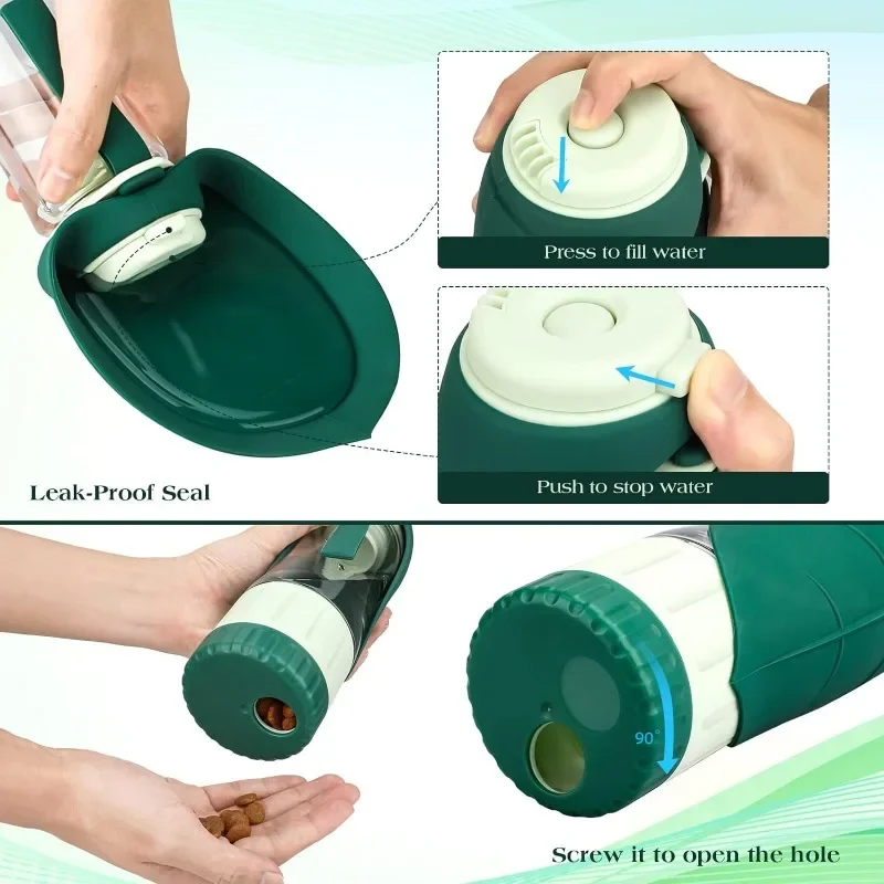 Hund Wasser flasche tragbare H – Portion Control Container Bewertung und Preis