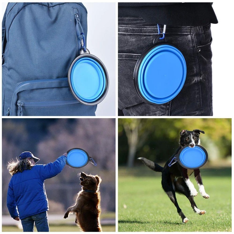 Faltbare tragbare Silikon-Hund – Portion Control Container Bewertung und Preis