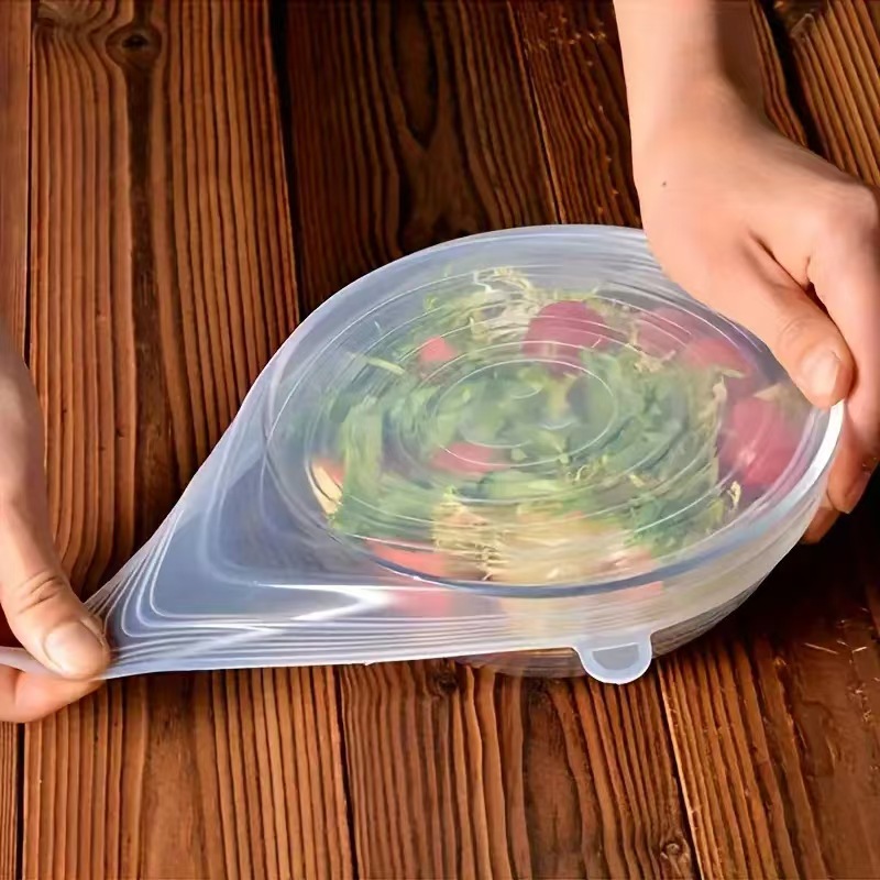 6 Stück wiederverwendbare Sili – Silicone Stretch Lid Bewertung und Preis