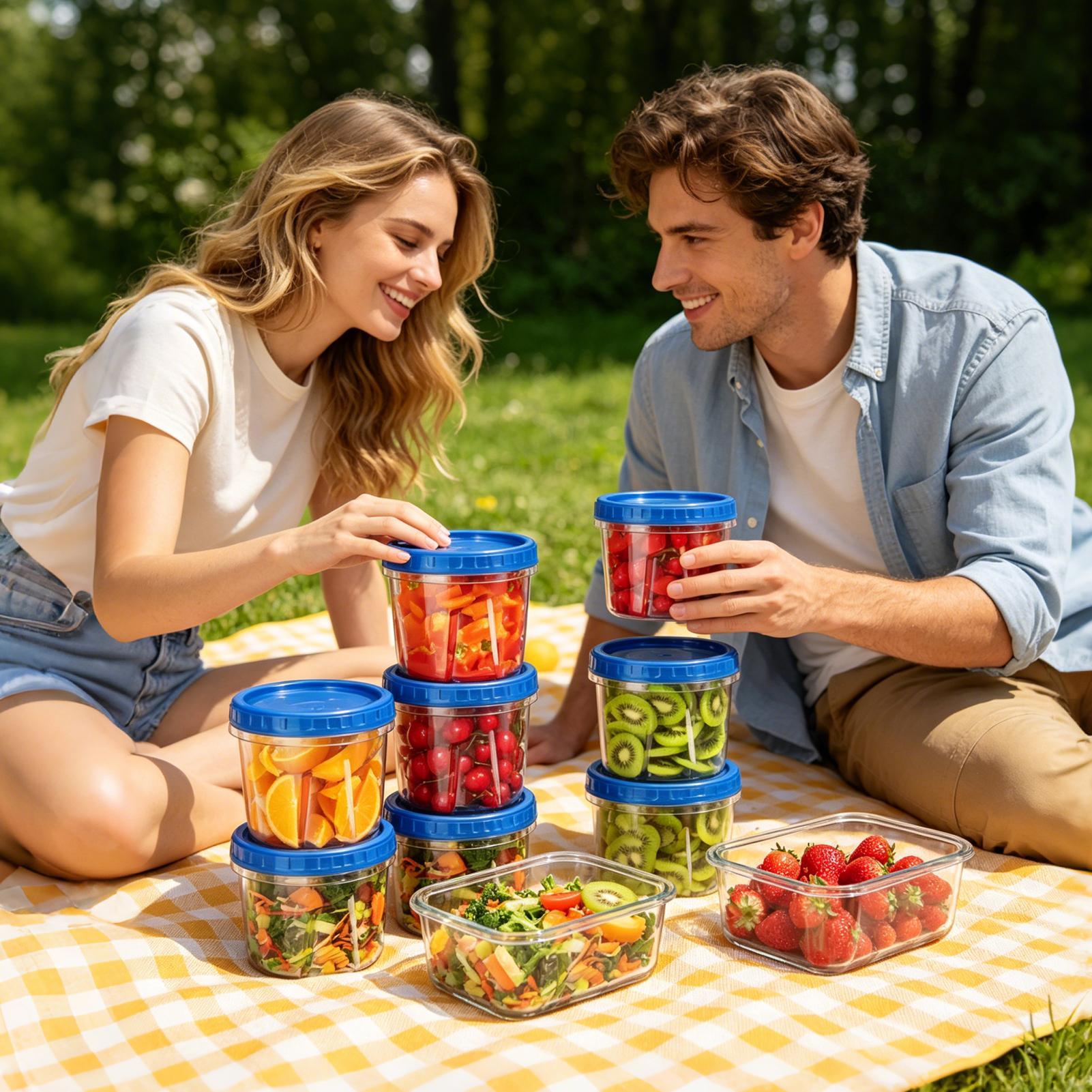 Gefrierbehälter für die Lebens – Food Storage Plastic Bewertung und Preis