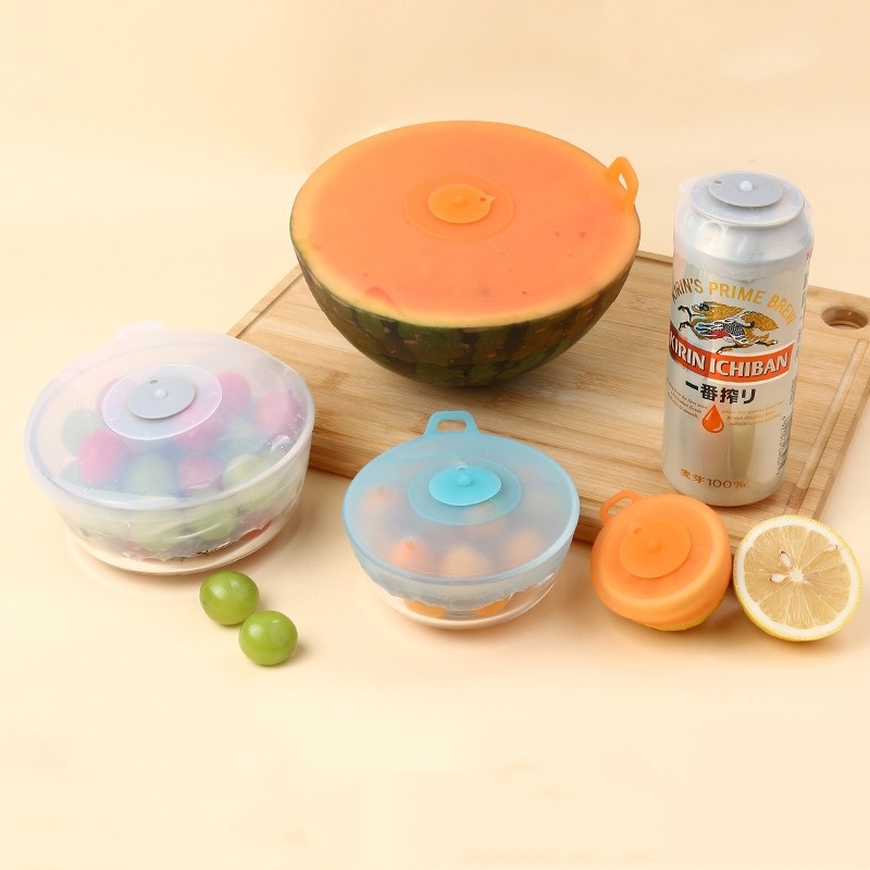 4 Stück/Set Silikon-Frischhalt – Silicone Stretch Lid Bewertung und Preis