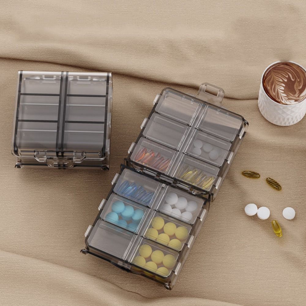 12-Fächer-Pillendosierer, dopp – Xxl Food Storage Container Bewertung und Preis