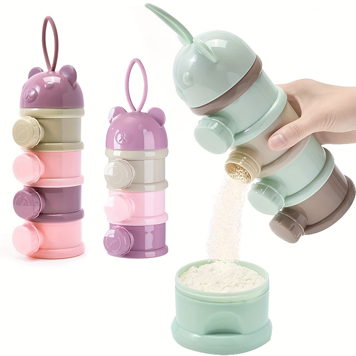 Baby-Milchpulverbehälter mit g – Xxl Food Storage Container Bewertung und Preis