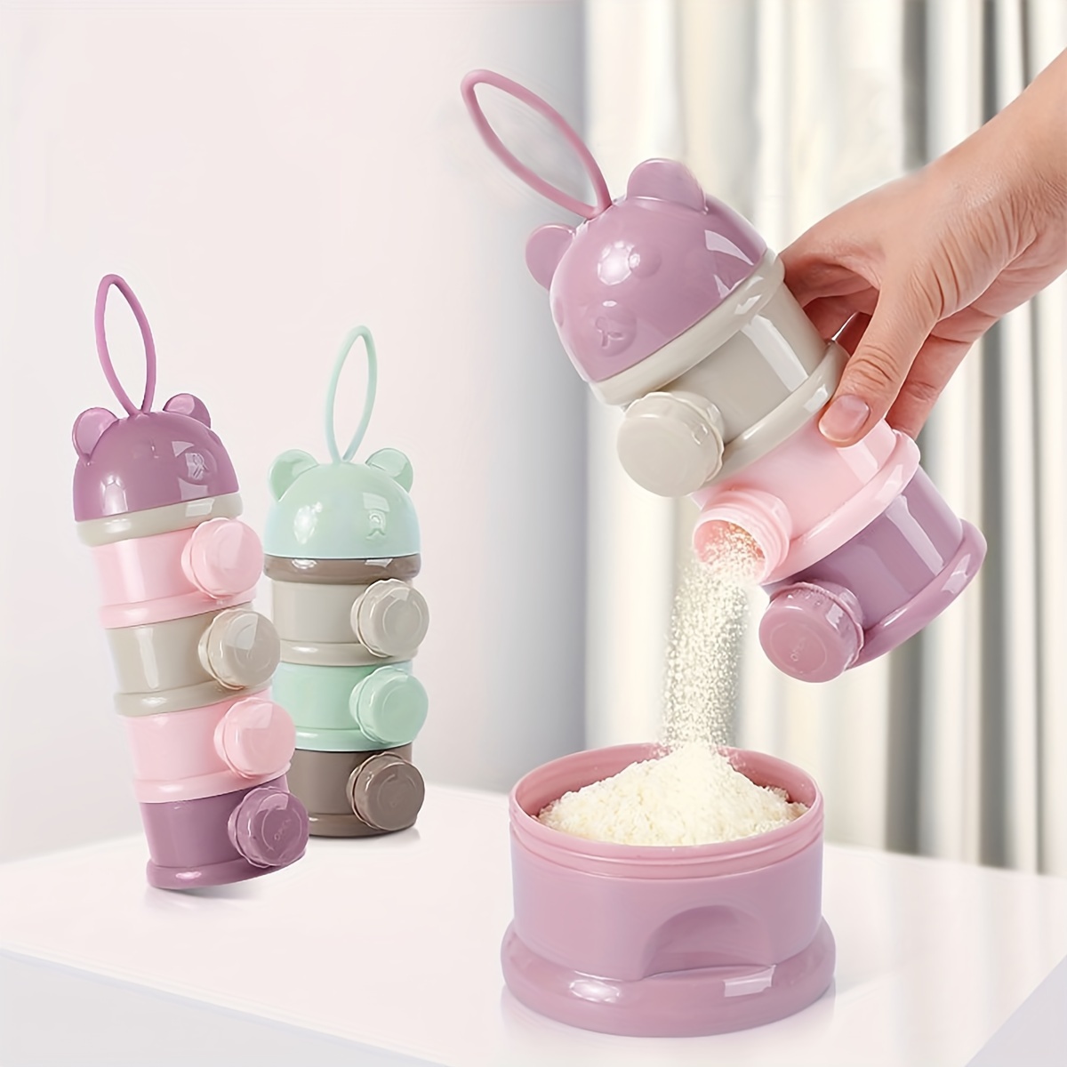 Baby-Milchpulverbehälter mit g – Xxl Food Storage Container Bewertung und Preis