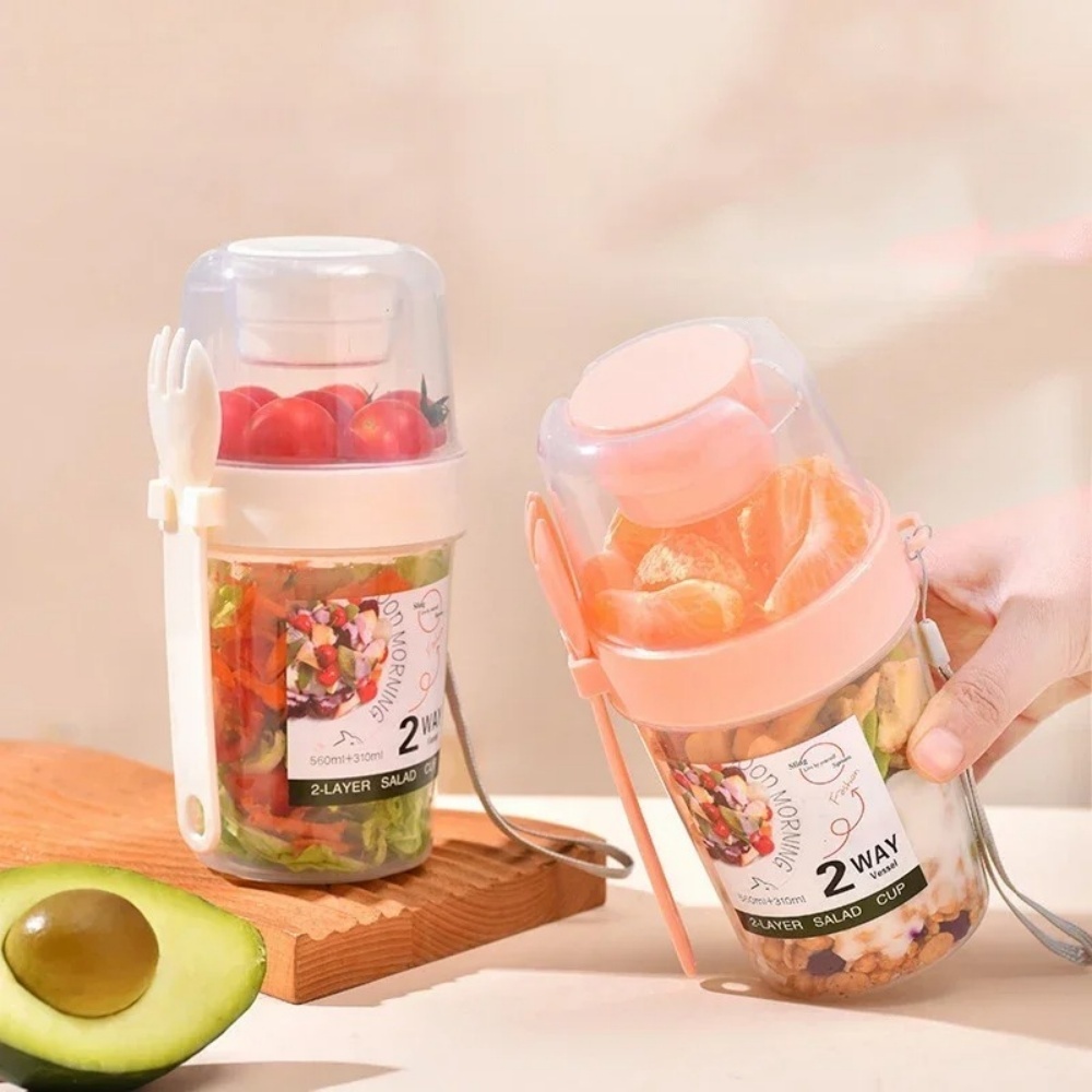 Tragbare Salat Tasse Frühstück – Food Storage Yogurt Bewertung und Preis