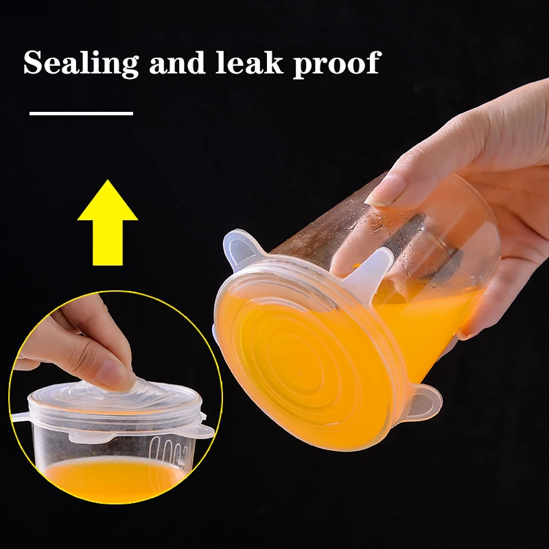 6PCS anpassbare Deckel Silikon – Silicone Stretch Lid Bewertung und Preis