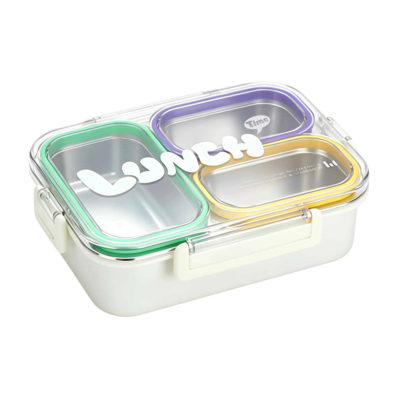 Edelstahl-Lunchbox, geteilt, a – Food Storage Made Easy Bewertung und Preis