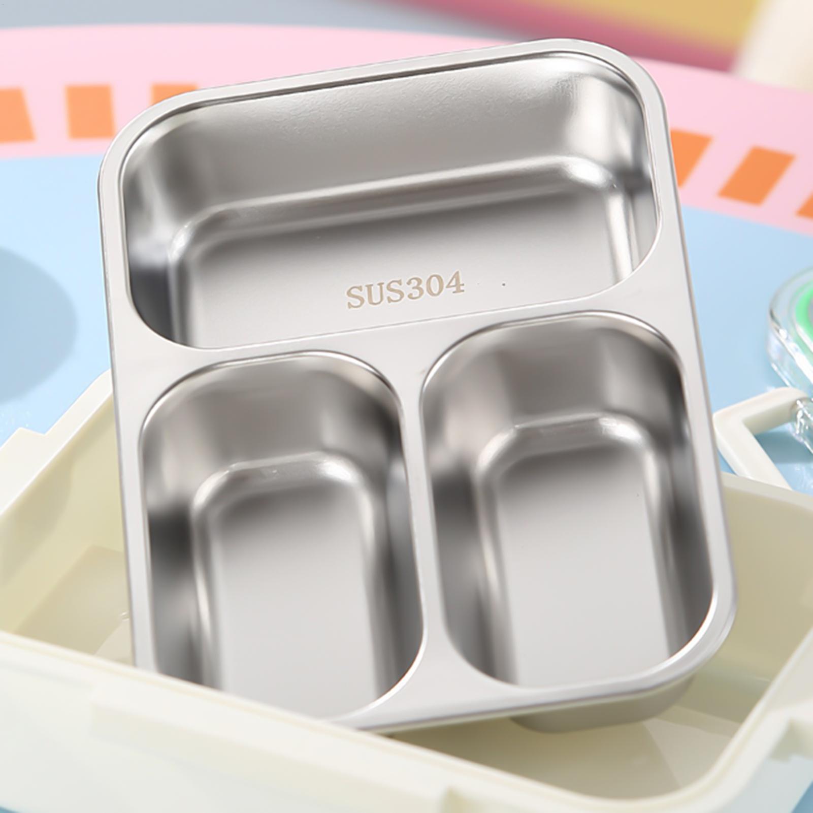 Edelstahl-Lunchbox, geteilt, a – Food Storage Made Easy Bewertung und Preis