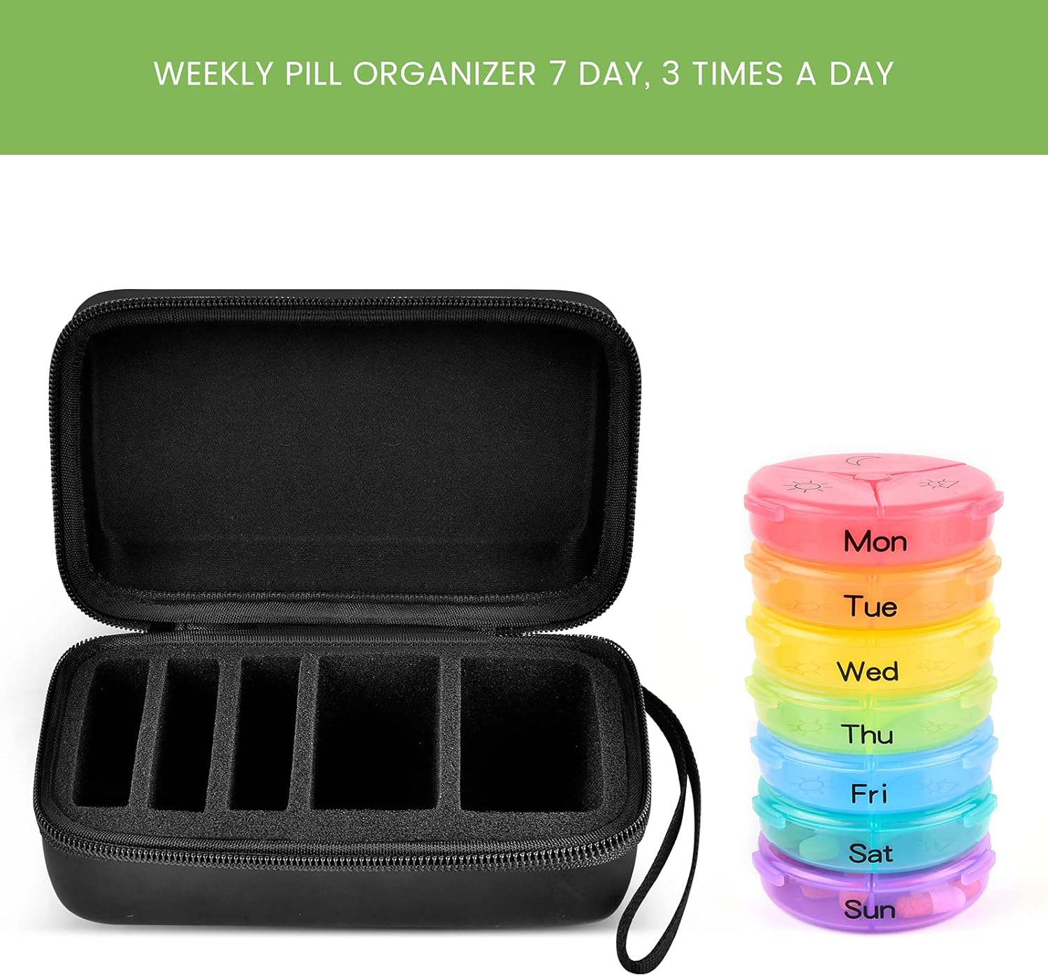 Wöchentlicher Pillen-Organizer – Xxl Food Storage Container Bewertung und Preis