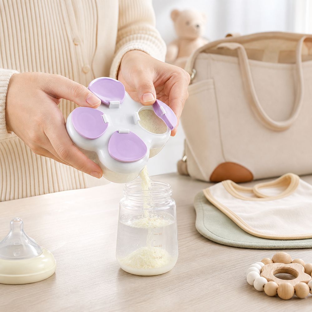 Unterteilter Formel-Dispenser  – Food Storage For Baby Bewertung und Preis