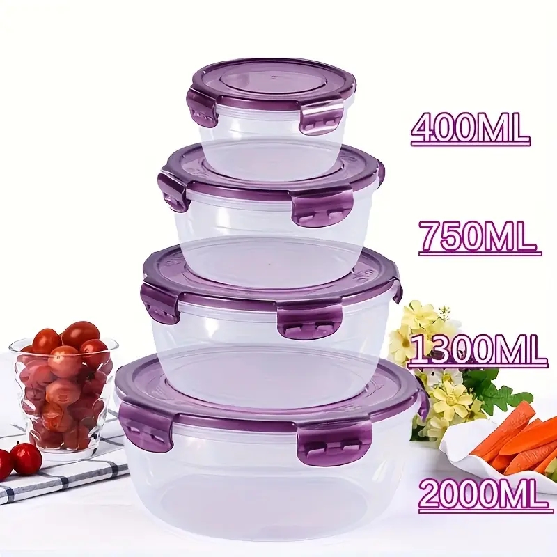 4 Plastik-Lebensmittelbehälter – Food Storage Meals Bewertung und Preis