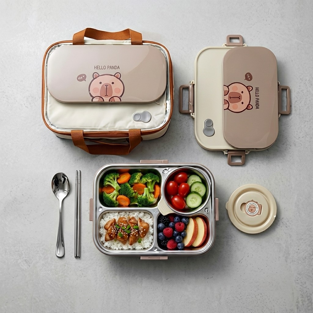 304 Edelstahl Bento Lunchbox-S – Food Storage Made Easy Bewertung und Preis