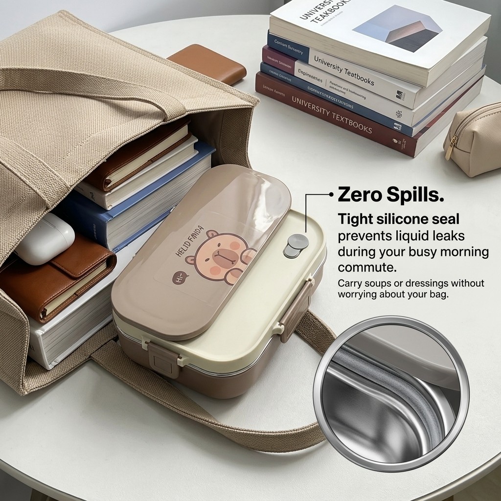 304 Edelstahl Bento Lunchbox-S – Food Storage Made Easy Bewertung und Preis