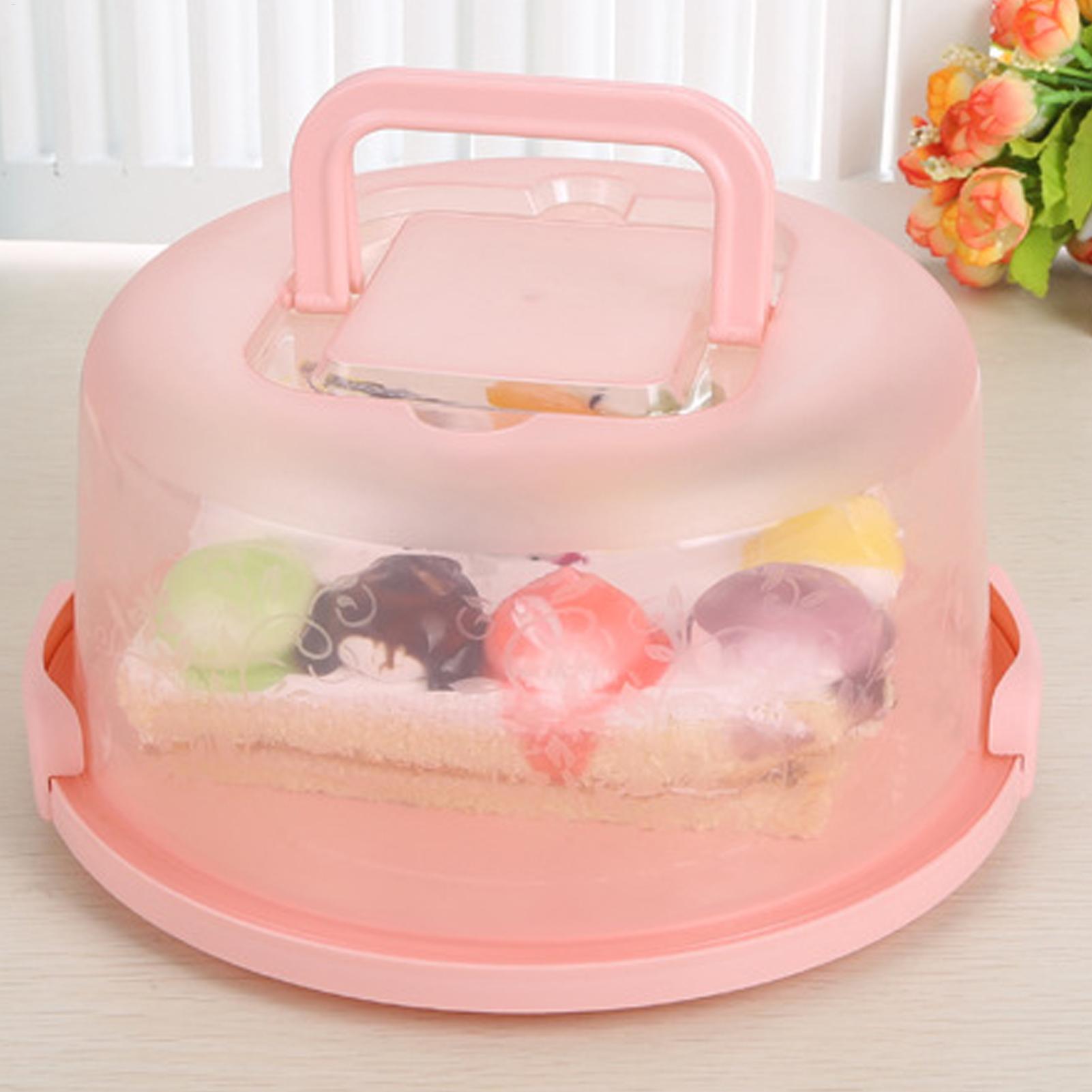 Tragbare Kuchenbox, wiederverw – Food Storage Home Bewertung und Preis