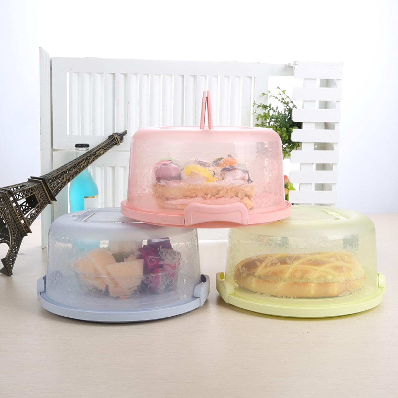 Tragbare Kuchenbox, wiederverw – Food Storage Home Bewertung und Preis