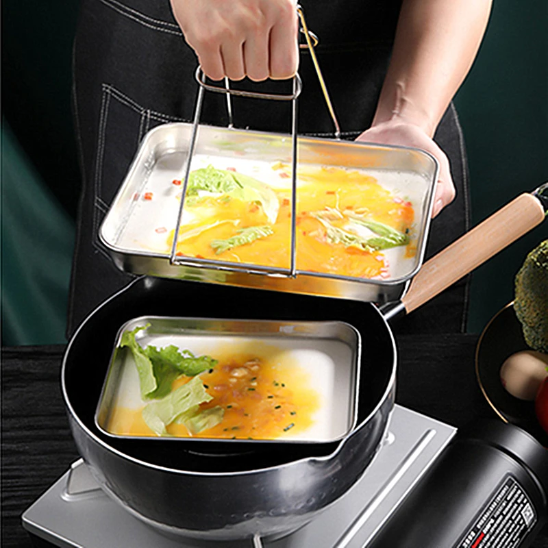 Rechteckige Edelstahl-Servierp – Food Storage Restaurant Bewertung und Preis