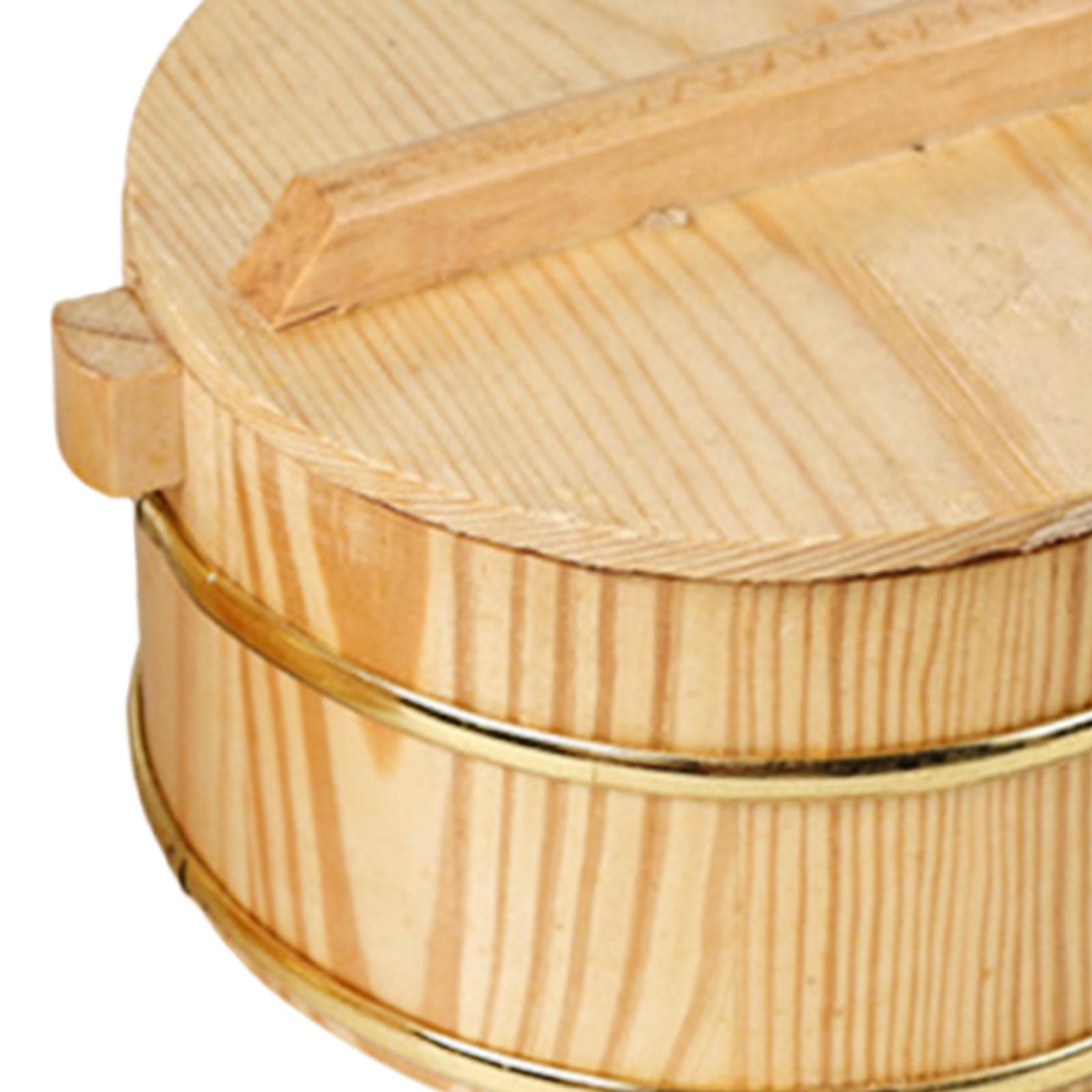 Holz-Dampfreisbehälter, tragba – Food Storage Restaurant Bewertung und Preis