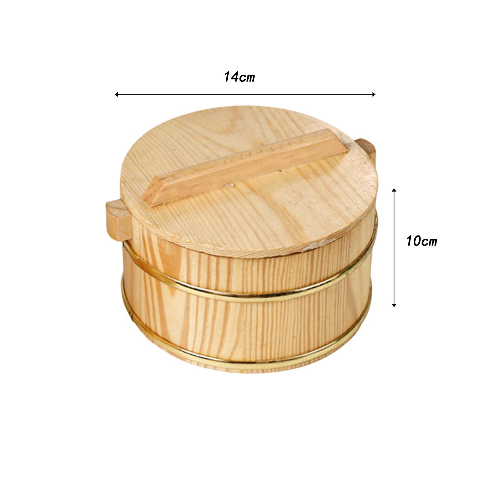 Holz-Dampfreisbehälter, tragba – Food Storage Restaurant Bewertung und Preis