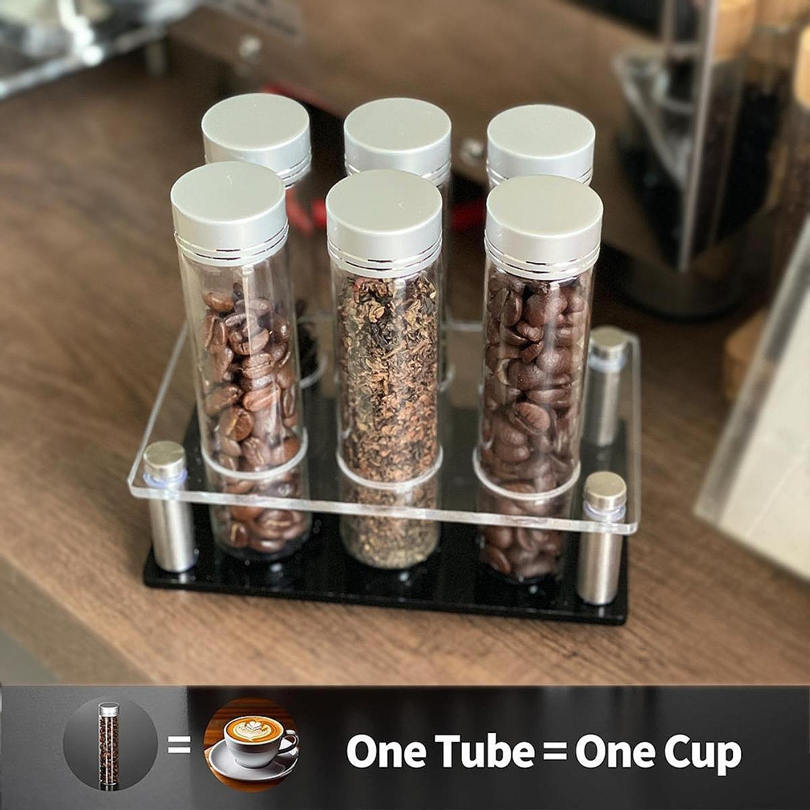 Kaffeelager-Displayständer mit – Food Storage Youtube Bewertung und Preis
